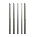 Thumbnail image #2 for John Boos SLEG-24B-4 Stainless Steel Legs & Feet, Set of 4, 24"H, 1-5/8" Diameter, Adjustable Bullet Feet