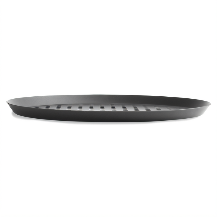 Product image #2 for Vollrath 14-Inch Round Perforated Press-Cut Hard-Coat Aluminum Pizza Pan