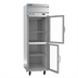 Thumbnail image #2 for Beverage-Air Cross Temp 1-Section Reach-In Convertible Refrigerator/Freezer with Half Glass Doors, Top-Mounted Self-Contained Refrigeration, 23.1 Cu. Ft.