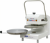 Thumbnail image #2 for DoughXpress Commercial Manual Dual-Heat 18-Inch Tortilla/Pizza Dough Press, White Powder-Coated Finish