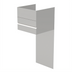 Thumbnail image #2 for Avtec SimpleSpec 48-Inch Wall-Mounted Type I Box Canopy Hood, 60-Inch Deep, 430 Stainless Steel