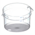 Thumbnail image #2 for StorPlus 12 Qt Round Clear Polycarbonate Food Storage Container