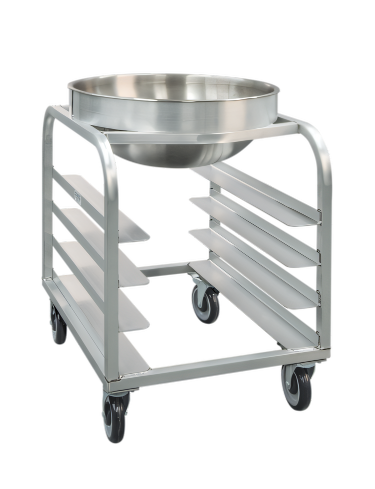 Product image #2 for New Age Mixing Bowl Dolly for 30 Qt Bowl with 4 Full-Size Pan Storage