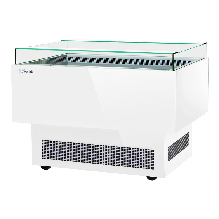 Product image #2 for Turbo Air 50-Inch Open Display Sandwich & Cheese Merchandiser, Self-Contained Refrigeration, Straight Glass Front