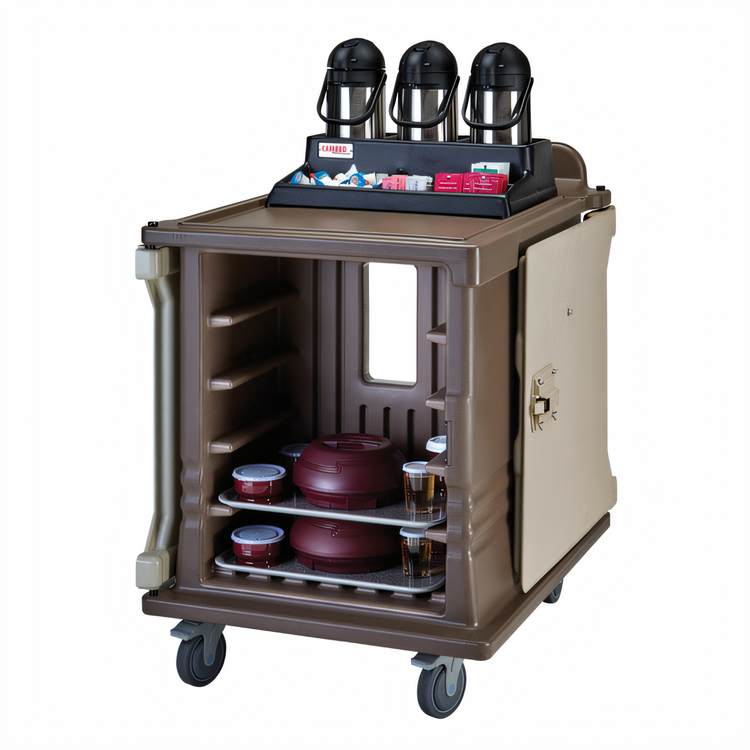 Product image #2 for Cambro Dual Access Insulated Meal Delivery Cart for 10 15 x 20 Trays