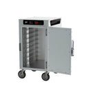 Thumbnail image #2 for Metro HotBlox™ HBCN8-DS-M Narrow 8-Pan Half-Height Mobile Insulated Holding Cabinet, Digital Touchscreen, Solid Door
