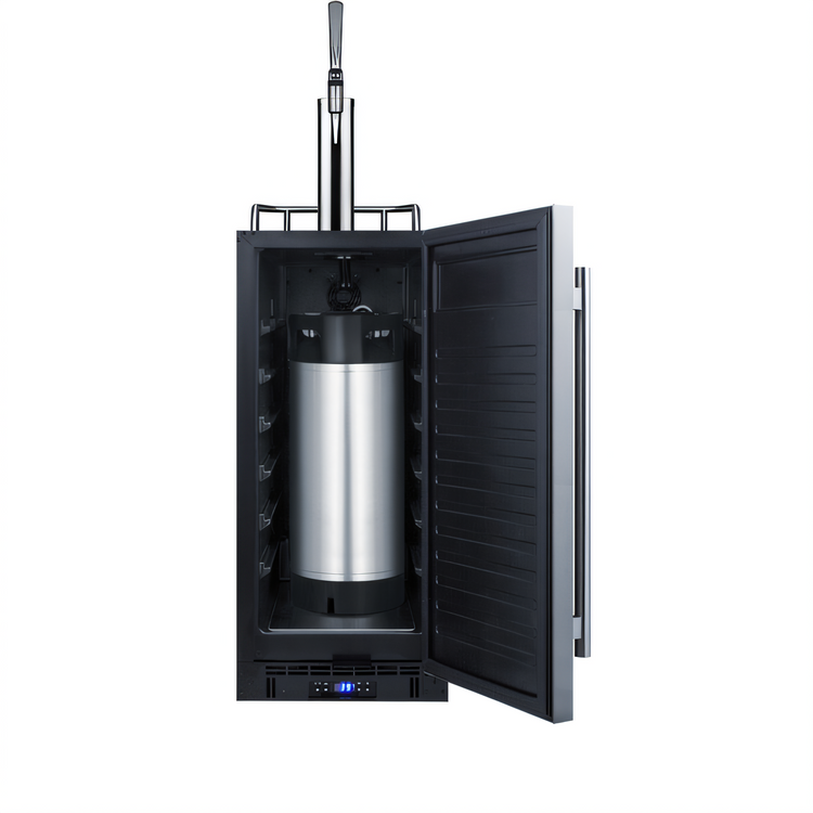 Product image #2 for Summit Commercial 15-Inch Nitro Cold Brew Coffee Dispenser, 2.9 Cu. Ft., Built-In or Freestanding
