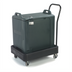 Thumbnail image #2 for Carlisle Cateraide Polyethylene Pan Carrier Dolly with Push Handle, Black, Holds 2 XT3000R Stacked