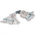 Thumbnail image #2 for Flo-Pac® Medium 4-Ply Cotton Looped-End Wet Mop Head with White Yarn and Green 5-Inch Vinyl-Coated Band