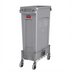 Thumbnail image #2 for Slim Jim Single Stainless Steel Trash Can Dolly for 16- and 23-Gallon Containers