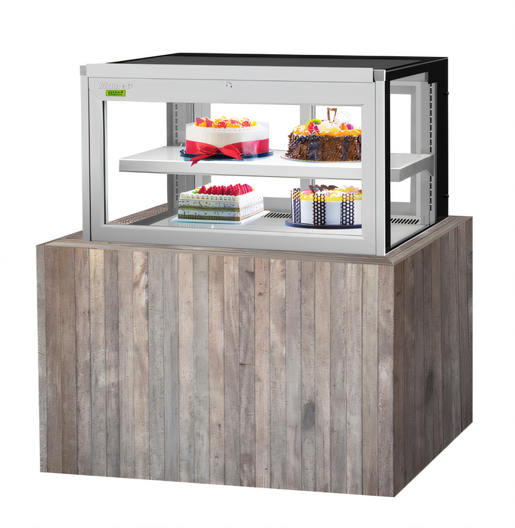 Product image #2 for Turbo Air Drop-In Refrigerated Bakery Display Case, 38-1/8 Inch Wide, 9 Cu. Ft., Self-Contained, R-290