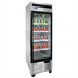 Thumbnail image #2 for Atosa One-Section Glass Door Reach-In Freezer Merchandiser, Left-Hinged, 19.1 Cu. Ft.