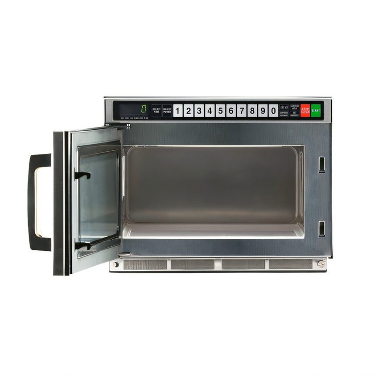 Product image #2 for Sharp TwinTouch Heavy-Duty Commercial Microwave Oven, 2200 Watts, 0.75 Cu. Ft., 230/208V