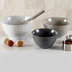 Thumbnail image #1 for American Metalcraft Crave Collection Shadow 96 oz. Round Melamine Mixing Bowl
