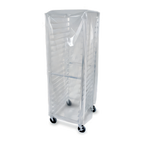 Thumbnail image #2 for Crestware ABPR20C Full-Height PVC Rack Cover, Clear