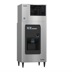 Thumbnail image #2 for Hoshizaki KMD-505MAJ Modular Crescent Cube Ice Maker, Air-Cooled Self-Contained, 500 lb./Day, 30-Inch Wide, Stainless Steel