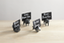 Thumbnail image #1 for American Metalcraft Whimsical Pig Polyresin Menu Card Holder