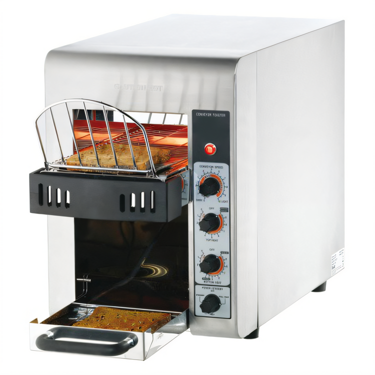 Product image #2 for BakeryXpress Countertop Conveyor Toaster, 1-Slice Feed, 180 Pieces Per Hour