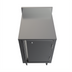 Thumbnail image #2 for BK Resources Well Series Flat Top Stainless Steel Underbar Cabinet with Hinged Locking Door, 21 Inch W x 18 Inch D