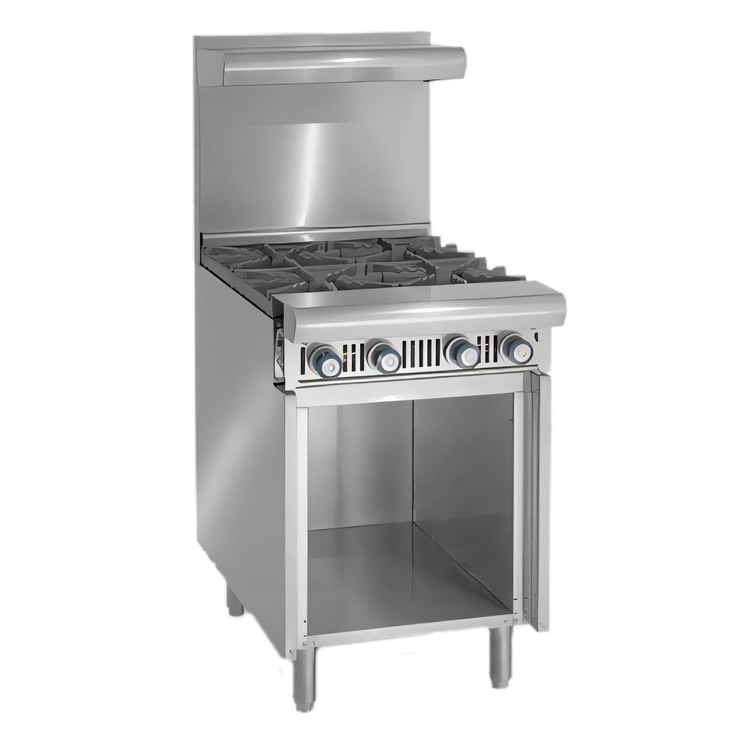 Product image #1 for Imperial Spec Series 12-Inch Floor Model Gas Griddle Add-A-Unit Range with Thermostatic Controls and Open Cabinet Base