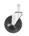 Thumbnail image #2 for Olympic 5-Inch Stem/Swivel Resilient Rubber Shelf Caster, 200 lb. Load Capacity