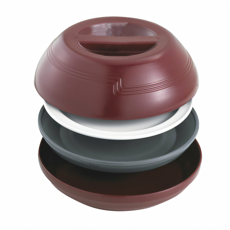 Product image #2 for Cambro Shoreline Collection Dark Gray Thermal Pellet, 9-1/2-Inch Diameter