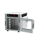 Thumbnail image #2 for Metro HotBlox™ HBCN4-DC-CT Narrow 4-Pan Countertop/Stacking Insulated Holding Cabinet with Digital Touchscreen and Clear Door