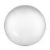 Thumbnail image #2 for Carlisle 33 Qt Clear Round Polycarbonate Pebbled Salad Bowl, 23 Inch Diameter