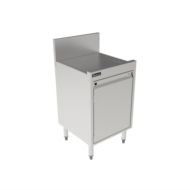 Product image #2 for Perlick Top Shelf TS18SC 18-Inch Underbar Storage Cabinet with Pitched Drainboard Top