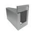 Thumbnail image #2 for BK Resources 20° Inside/Rear Corner Angle Underbar Corner Filler, Stainless Steel, No Legs
