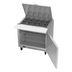 Thumbnail image #2 for Victory UltraSpec V-Core 36-Inch One-Section Self-Contained Mega Top Sandwich Prep Refrigerator with 15-Pan Opening