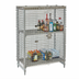 Thumbnail image #2 for Cambro Camshelving Premium Stationary Vented Security Unit with Full-Wrap Stainless Steel Cage