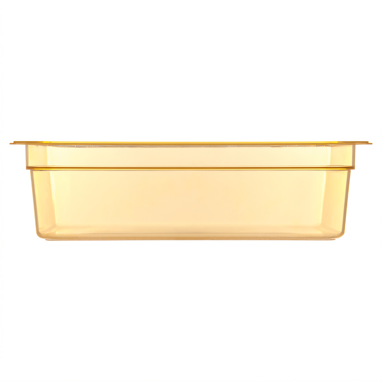 Product image #2 for StorPlus High Heat Full-Size 6-Inch Deep Amber Polyethersulfone Food Pan