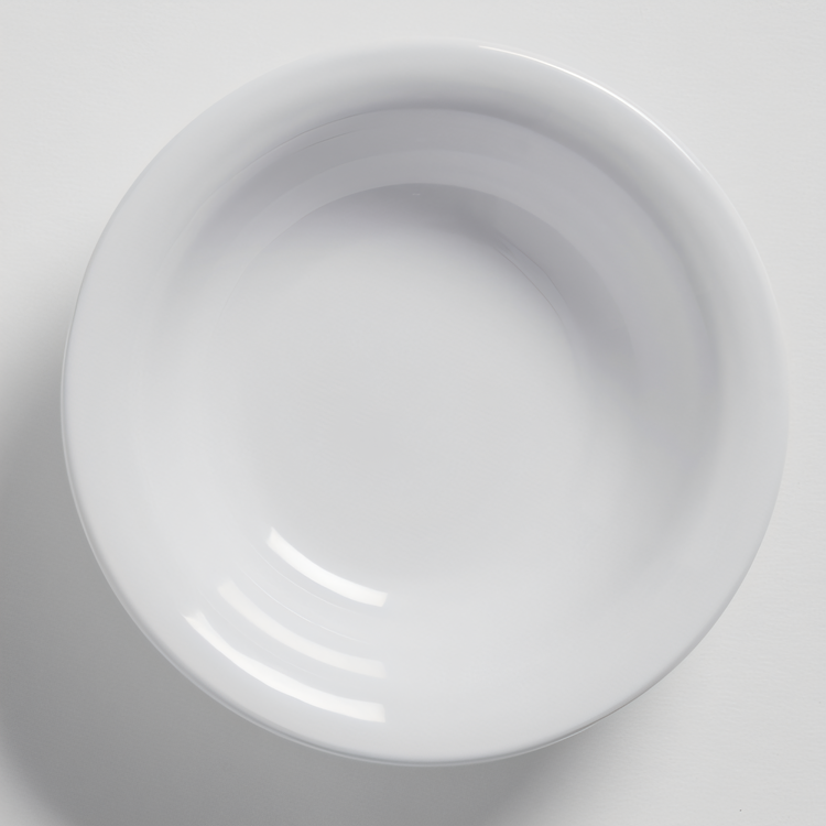 Product image #2 for American Metalcraft Jane Round White Melamine Fruit Bowl, 5 oz.