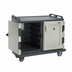 Thumbnail image #1 for Cambro 20-Tray Low Profile Insulated Meal Delivery Cart for 14 x 18 Trays, Granite Gray