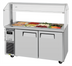 Thumbnail image #2 for Turbo Air JBT-60-N J Series Two-Section Refrigerated Buffet Table, 12-Pan, 59-Inch, Stainless Steel, 115V