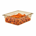 Thumbnail image #2 for Cambro H-Pan High Heat Half-Size 4-Inch Deep Amber Hot Food Pan