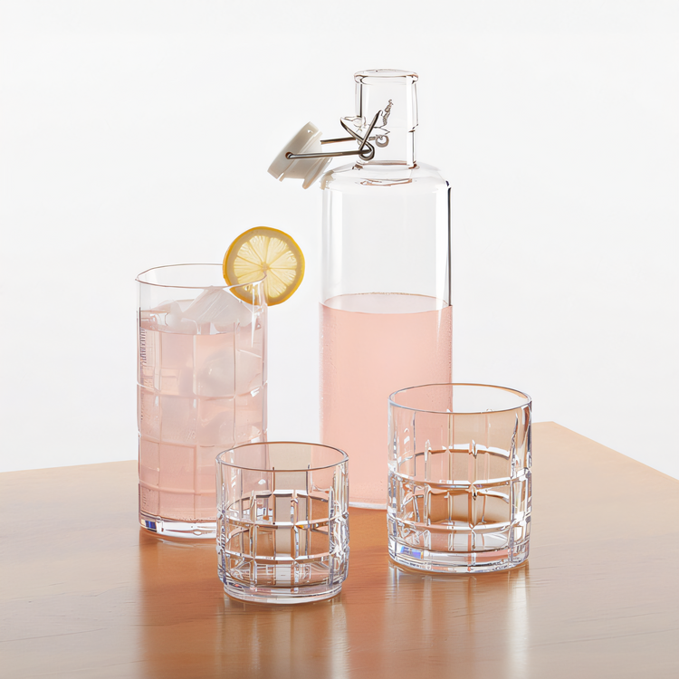 Product image #2 for American Metalcraft Sanibel Stackable Tritan Rocks Glass, 8 oz, Clear