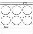 Thumbnail image #2 for Lang 36-Inch Heavy Duty Electric Range with Convection Oven Base and 6 French Plates