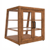 Thumbnail image #2 for Koolmore Slanted Countertop Bakery Display Case, 3.5 Cu. Ft., 3 Tempered Glass Shelves, Double Rear Doors
