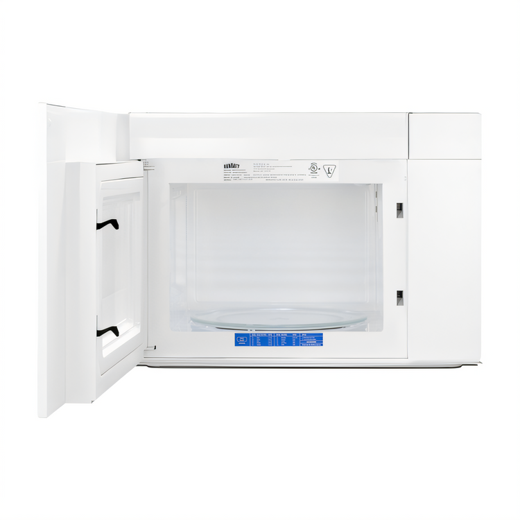 Product image #2 for Summit Commercial 24-Inch White Over-the-Range Microwave Oven, 1.4 Cu. Ft., 1000W