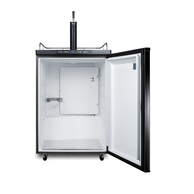 Product image #2 for Summit Appliance 24-Inch Wide Freestanding Single-Tap Beer Kegerator with 5.6 Cu. Ft. Capacity