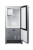 Thumbnail image #2 for Summit Commercial 15-Inch ADA-Compliant Built-In/Freestanding Drain-Free Crescent Cube Ice Maker with 22 lb Bin