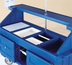 Thumbnail image #2 for Cambro Camcruiser® Vending Cart with 4 Full-Size Wells, 72-Inch Umbrella, Kentucky Green