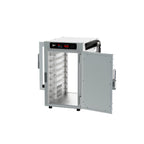 Thumbnail image #2 for Metro HotBlox™ HBCN8-DSPC-CT 8-Pan Pass-Thru Hot Food Holding Cabinet, Digital Touchscreen, Countertop/Stackable, Solid Front/Clear Rear Doors