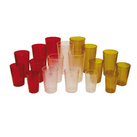 Winco PTP-12C Plastic Tumblers Case of 6