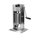 Thumbnail image #2 for Concasse Meat Gear SAMIX Vertical Manual Sausage Stuffer, 15 lb Capacity, 2-Speed, Stainless Steel