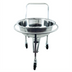 Thumbnail image #2 for Stainless Steel Roto Cart with 3 Welded Wheels and 2 Braked Wheels