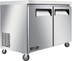Thumbnail image #2 for Juneau 2-Section Undercounter Reach-In Freezer, 4.9 Cu. Ft., Solid Doors, Stainless Steel