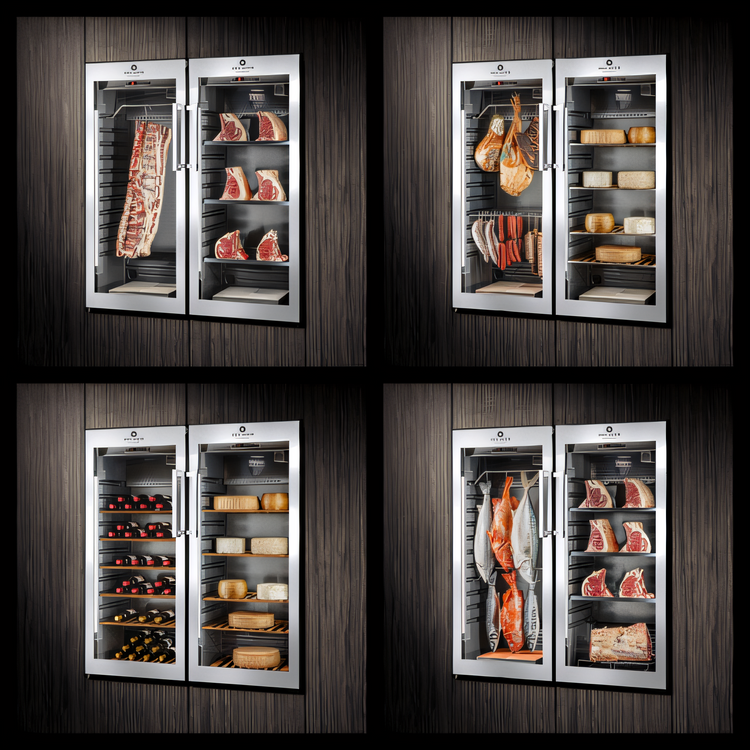 Product image #2 for DRY AGER USA UX 1500 PRO S Professional Reach-In Dry Aging Cabinet, 17.0 Cu. Ft., 220 lb. Load Capacity
